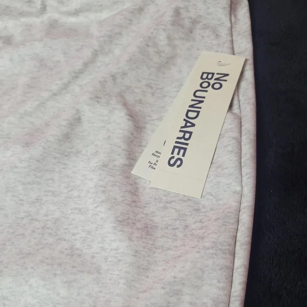 XXL-No-boundaries Women's Grey and Pink Shorts